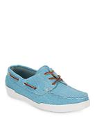 Eastland Textured Leather Boat Shoes