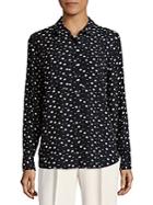 Premise Dotted Casual Button-down Shirt