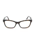 Bottega Veneta 53mm Rectangular Novelty Optical Glasses