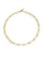 Roberto Coin 18k Yellow Gold & Blue Sapphire Chain Necklace