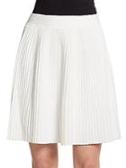 Rebecca Taylor Stretch Pleated Skirt