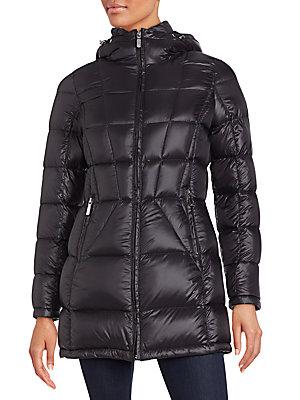 Calvin Klein Full Zip Puffer Coat