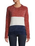 Lucca Colorblock Crew Sweater