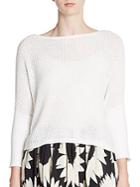 Alice + Olivia Terry Point Sweater