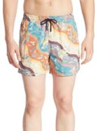 Etro Paisley Batik Shorts
