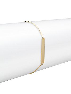 Saks Fifth Avenue Yellow Gold Plated Chain Bracelet