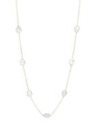 Saks Fifth Avenue Mother-of-pearl Teardrop Single Strand Necklace