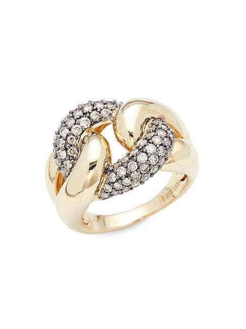 Le Vian Knot Red Carpet&reg; 14k Honey Gold&trade; & Chocolate Diamonds&reg; Ring