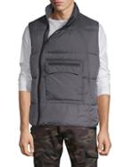 American Stitch Quilted Full-zip Vest