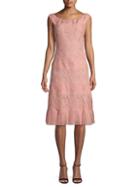 Valentino Lace Silk Blend A-line Dress