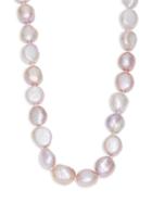 Masako 14k Yellow Gold & 9mm-10mm Pink Baroque Freshwater Pearl Necklace/18