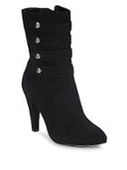 Saks Fifth Avenue Suede Valentina Ankle Boots