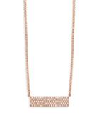 Saks Fifth Avenue 14k Gold & Natural Diamond Pendant Necklace