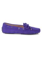 Tod's Suede Lace-up Loafers