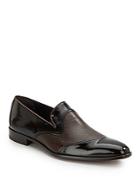 Mezlan Two-tone Leather Loafers