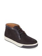 Vince Lace-up Suede Chukka Sneakers