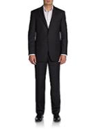 Hickey Freeman Regular-fit Tonal Striped Worsted Wool Suit