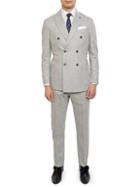Michael Bastian Slim-fit Pinstripe Wool Suit