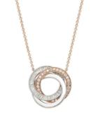 Effy 14k Two-tone Gold & Diamond Pendant Necklace