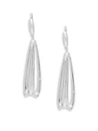 Robert Lee Morris Collection Cage Linear Earrings