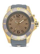 Kyboe Gold Series Stainless Steel Cyclone Strap Watch