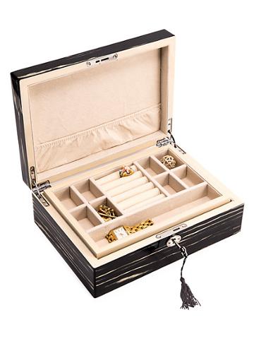 Bey-berk Jewelry Box & Valet Set