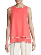 Vince Camuto Double Layered Top