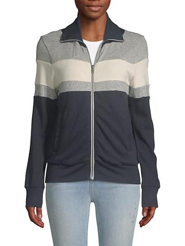 Atwell Colorblock Cotton Track Jacket