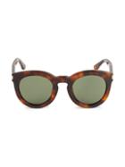 Saint Laurent Core Tortoiseshell 47mm Cat Eye Sunglasses