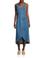 See By Chlo Denim Overall Dress