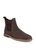 Ben Sherman Striped Suede Chelsea Boots