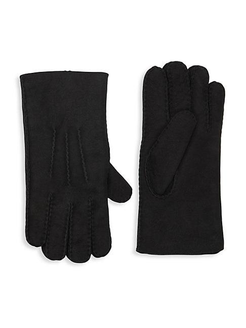 Portolano Shearling-lined Suede Gloves