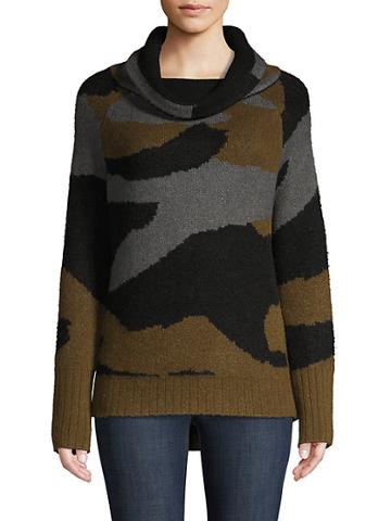 Clich Camouflage-print Sweater