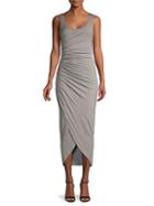 Bailey 44 Ruched-side Midi Dress