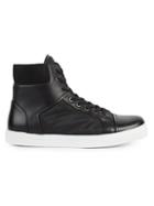 Kenneth Cole Kam Leather High-top Sneakers
