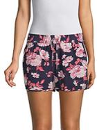 Joie Layana Floral Silk Shorts