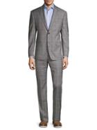 Michael Kors Collection Reda Standard-fit Plaid Wool Suit