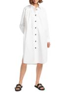 French Connection Southside Belted Cotton Shirtdress