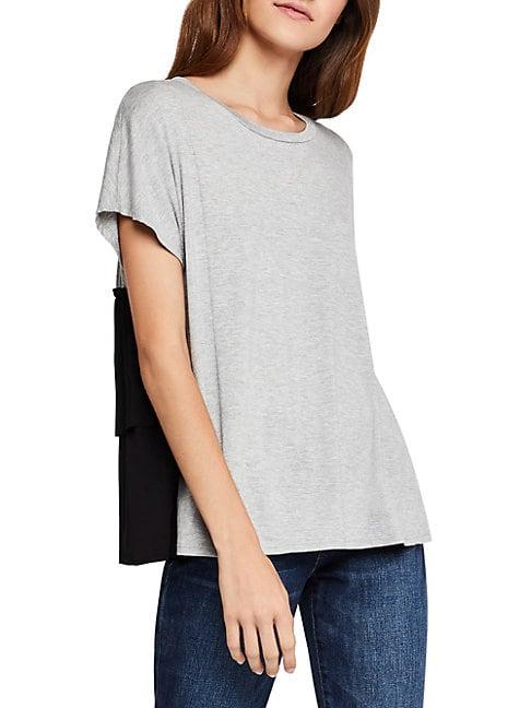 Bcbgeneration Tiered Ruffle-back Tee
