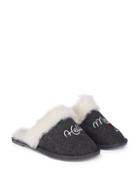 Saks Fifth Avenue Plush Faux Fur-lined Slippers
