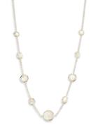 Ippolita Sterling Silver & Mother-of-pearl Station Necklace