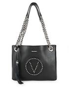 Valentino By Mario Valentino Luisa Studded Leather Tote Bag