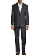 Lutwyche Solid Two-piece Wool Suit