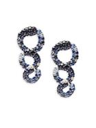 Effy Sapphire & Sterling Silver Drop Earrings