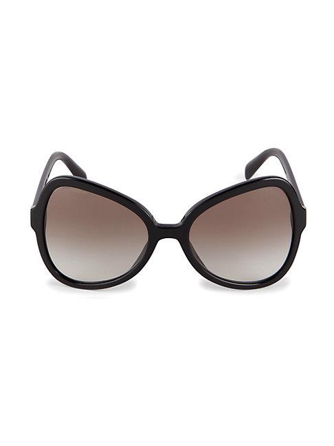 Prada 58mm Cat Eye Sunglasses