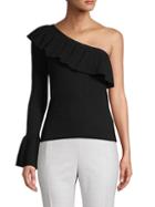 Rebecca Minkoff Ava One-shoulder Ruffle Top