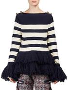 Sacai Wool Stripe Pullover