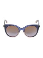 Gucci Core 54mm Cat Eye Sunglasses