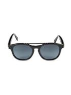 Brioni 52mm Novelty Square Sunglasses