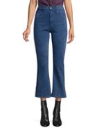3x1 Empire Slim-fit High-rise Crop Flare Jeans
